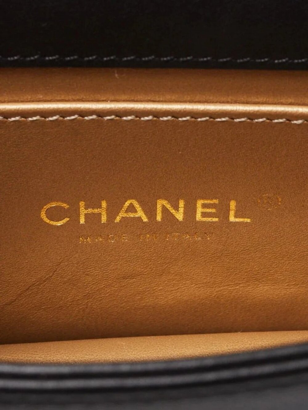Chanel Black Quilted Leather Onyx Pearl Mini Flap Bag - Picture 8 of 10
